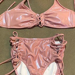 VENUS Metallic Pink Swimsuit